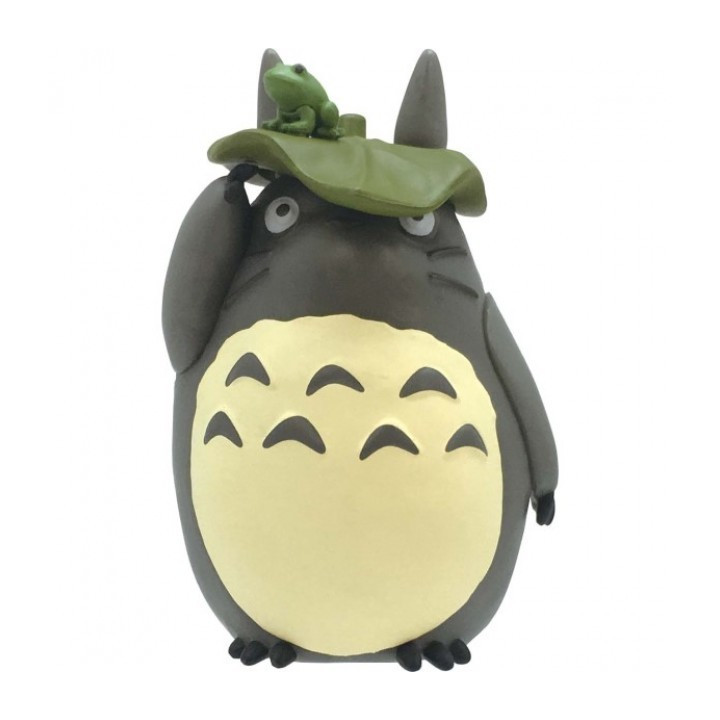 Kumukumu 3D Puzzle Totoro Gris avec feuille - Mon Voisin Totoro