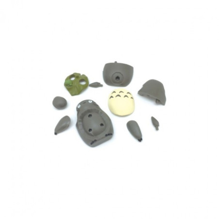 Kumukumu 3D Puzzle Totoro Gris avec feuille - Mon Voisin Totoro