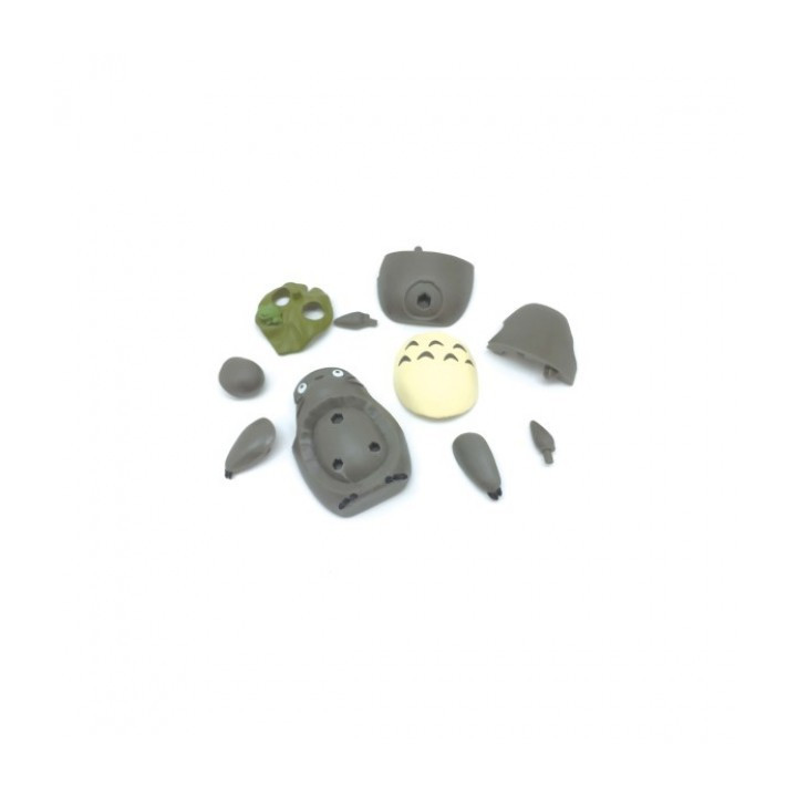 Kumukumu 3D Puzzle Totoro Gris avec feuille - Mon Voisin Totoro