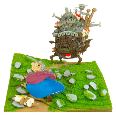 Diorama papier Château de Hauru & Sophie  - Le Château ambulant