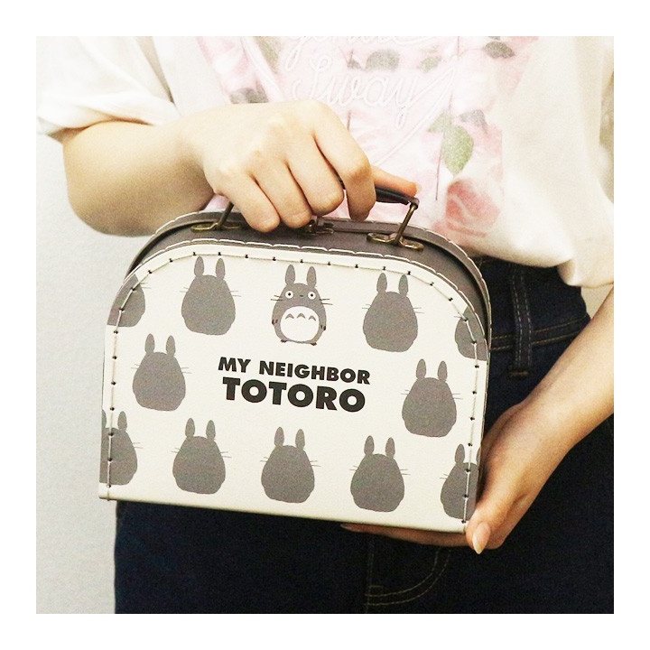 Valisette Silhouette Totoro Gris - Mon Voisin Totoro