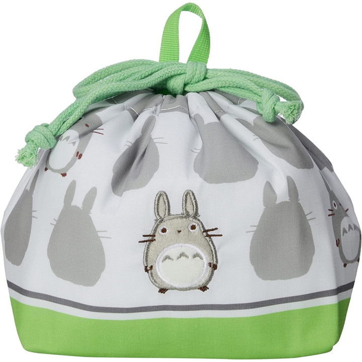 Sacoche à Gousset Silhouette Totoro Gris 17 x 26 x 12 cm - Mon Voisin