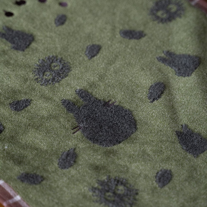 Serviette Vert Automne 34x80 cm - Mon Voisin Totoro