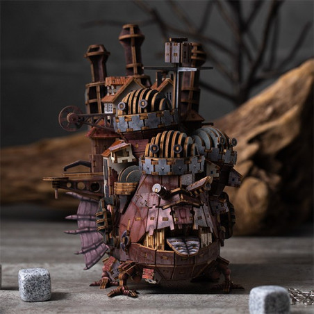 Maquette en bois Kigumi Château de Hauru - Le Château ambulant