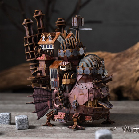 Maquette en bois Kigumi Château de Hauru - Le Château ambulant