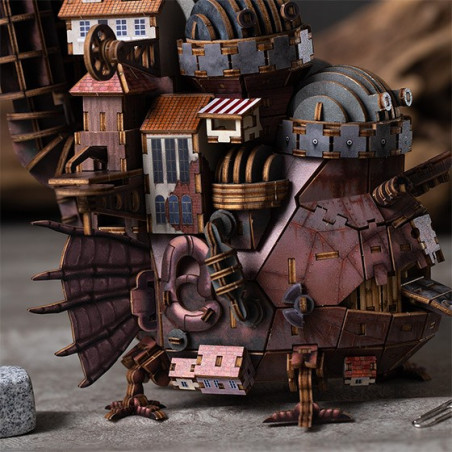 Maquette en bois Kigumi Château de Hauru - Le Château ambulant