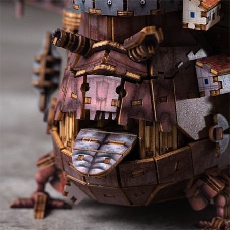 Maquette en bois Kigumi Château de Hauru - Le Château ambulant