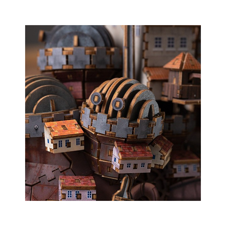 Wooden model Hauru’s castle - Howl’s Moving Castle