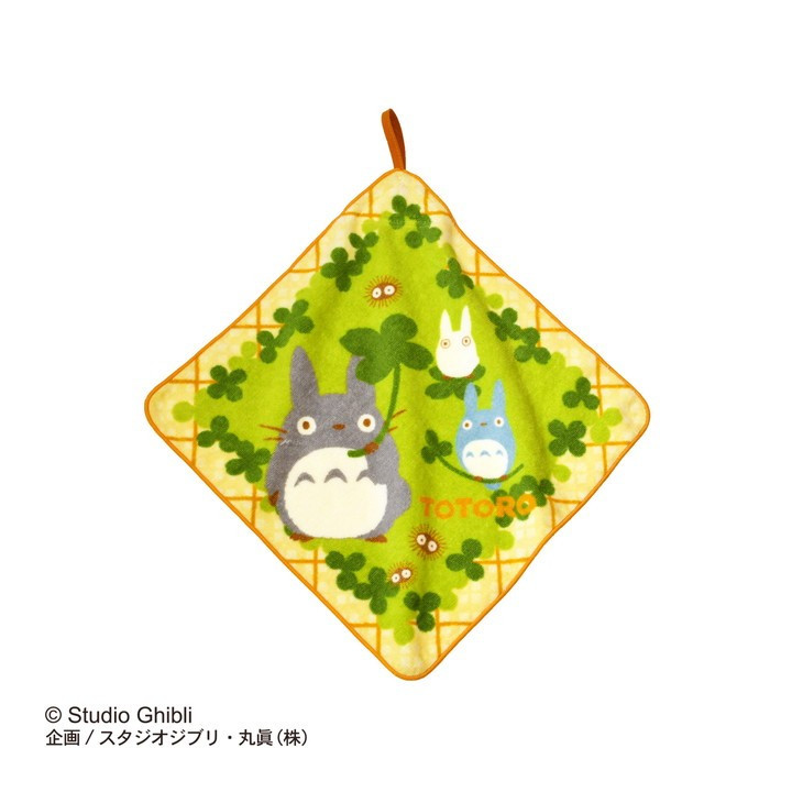 Serviette à passant Totoro Trèfles - Mon VoisinTotoro