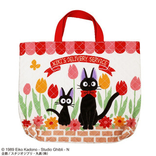 Sacoche d'écolier Jiji Tulipes - Kiki la petite sorcière