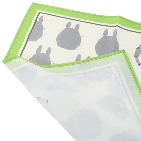 Mouchoir Silhouette Totoro Gris 43 x 43 cm - Mon VoisinTotoro