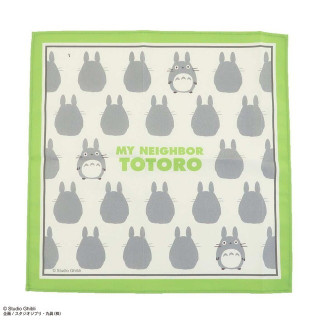 Mouchoir Silhouette Totoro Gris 43 x 43 cm - Mon VoisinTotoro