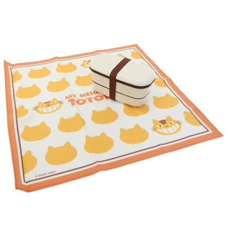 Handkerchief Catbus Silhouette 43 x 43 cm - My Neighbor Totoro