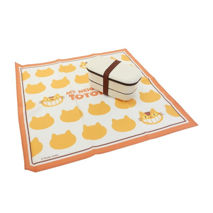 Mouchoir Silhouette Chatbus 43 x 43 cm - Mon VoisinTotoro