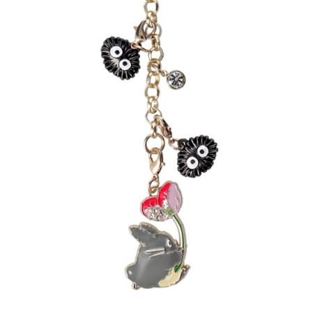 Charm Chain Big Totoro & Flower - My Neighbor Totoro
