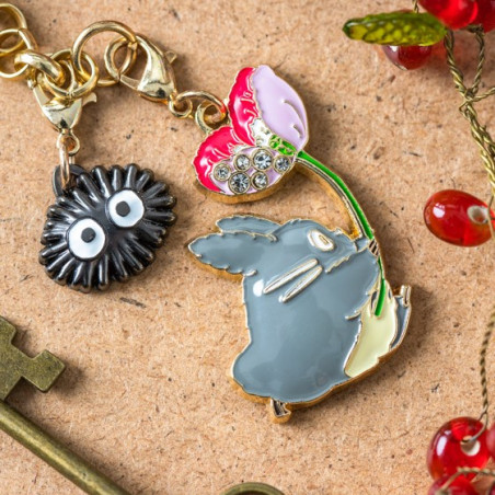 Chaînette Charms Totoro Blanc & Fruits - Mon Voisin Totoro