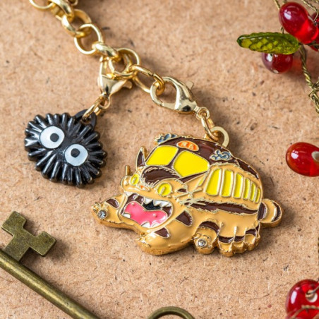 Charm Chain Catbus & Soot Sprites - My Neighbor Totoro