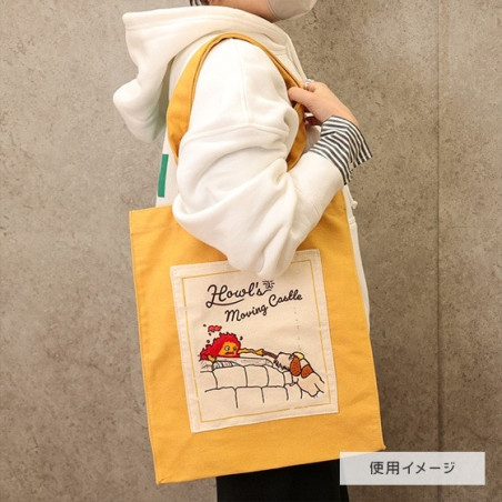 Tote bag Calcifer & Hin - Le Château ambulant