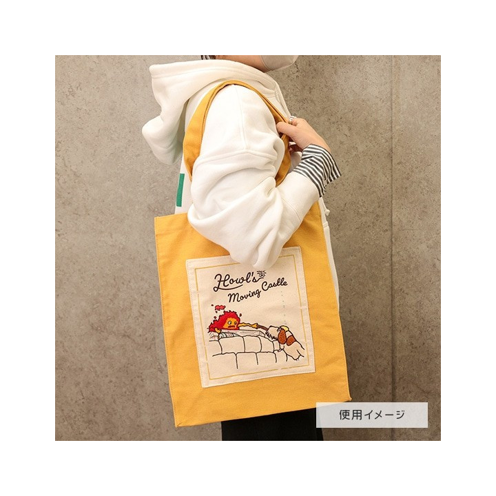 Tote bag Calcifer & Hin - Le Château ambulant