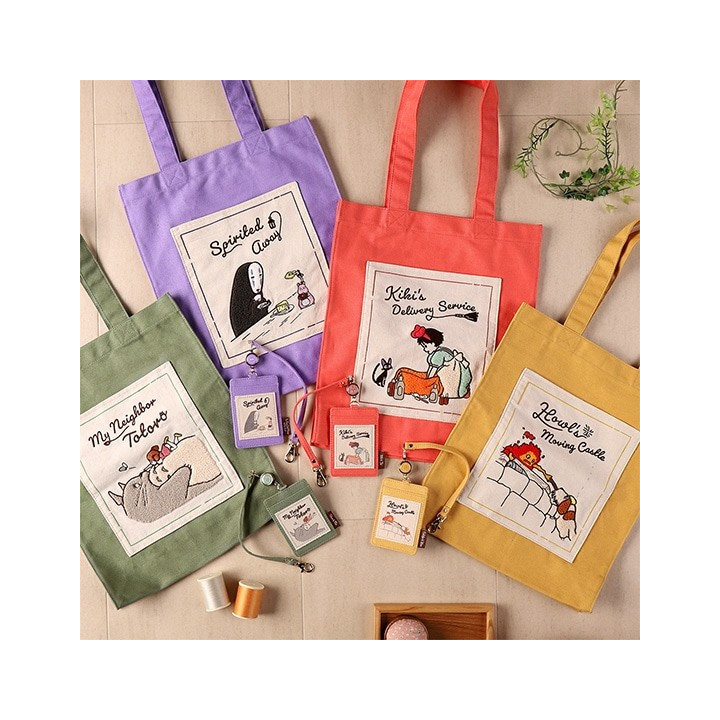Pouch card holder No Face's Tea time - Spirited Away