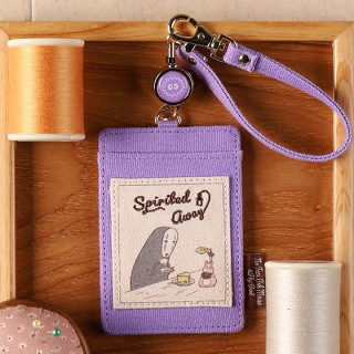 Pochette porte-carte No Face Heure du thé - Le Voyage de Chihiro