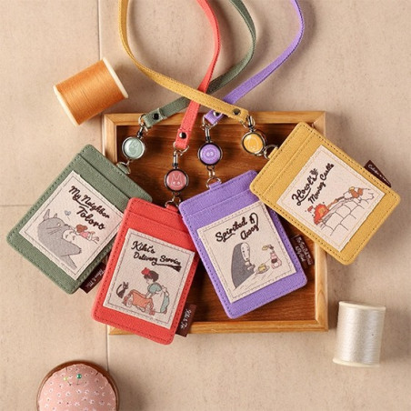 Pochette porte-carte No Face Heure du thé - Le Voyage de Chihiro