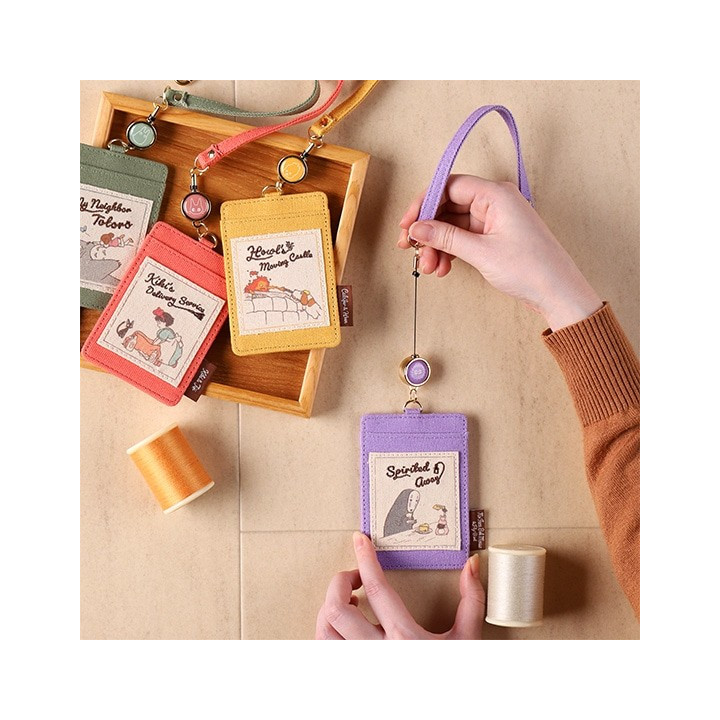 Pouch card holder No Face's Tea time - Spirited Away