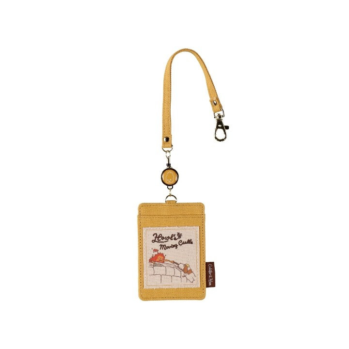 Pochette porte-carte Calcifer & Hin - Le Château ambulant