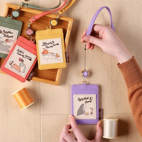 Pouch card holder Calcifer & Heen - Howl's Moving Castle