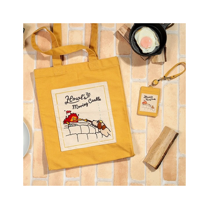 Pochette porte-carte Calcifer & Hin - Le Château ambulant