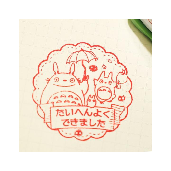 Round Stamp Totoro - My Neighbor Totoro