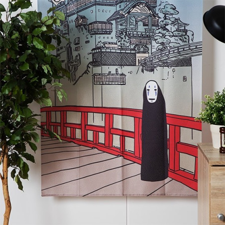 Rideaux Japonais Aburaya & No Face - Mon Voisin Totoro