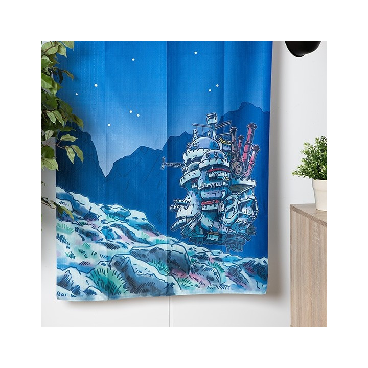 Rideaux Japonais Nuit de lune - Le Château dans le ciel