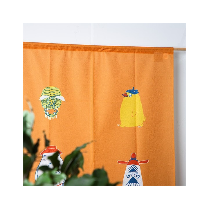 Rideaux Japonais Kichijo Jaune - Le Voyage de Chihiro