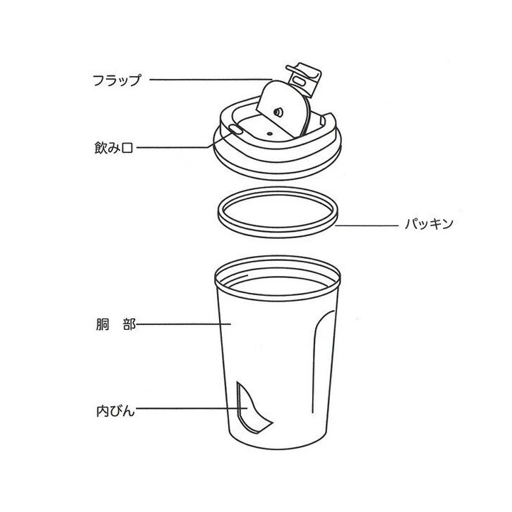 Mug Isotherme 350ml Tiny Chum - Hello Kitty