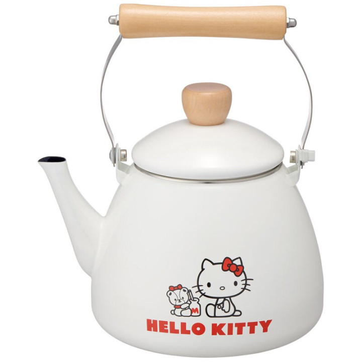 Bouilloire émail Tiny Chum - Hello Kitty