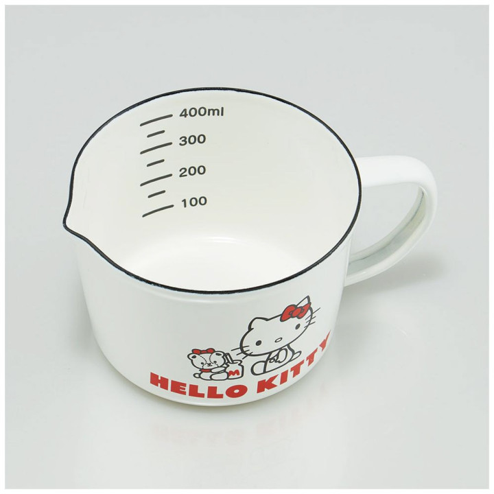Tasse à mesurer émail 450ml Tiny Chum - Hello Kitty