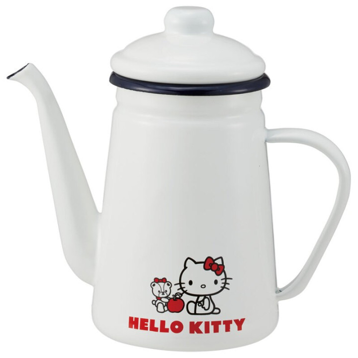 Théière émail 1,1l Tiny Chum - Hello Kitty