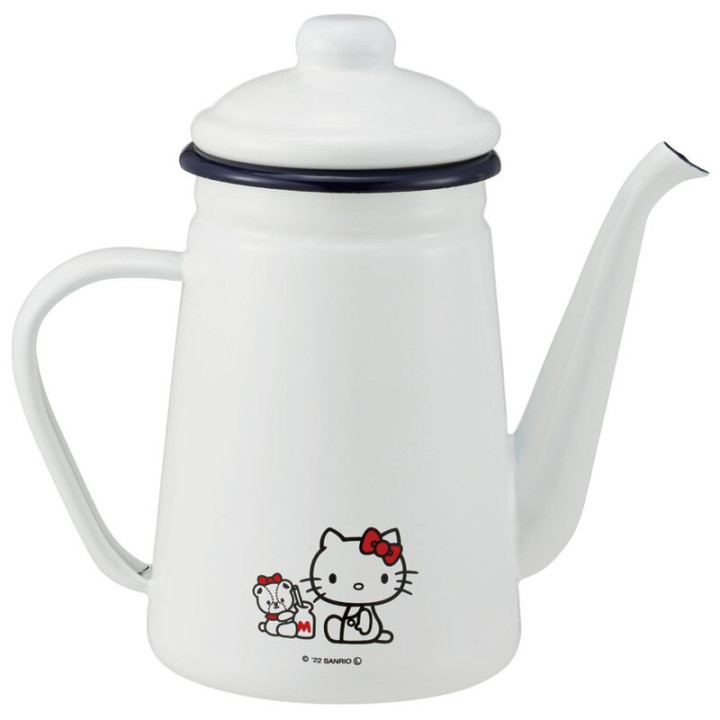 Théière émail 1,1l Tiny Chum - Hello Kitty