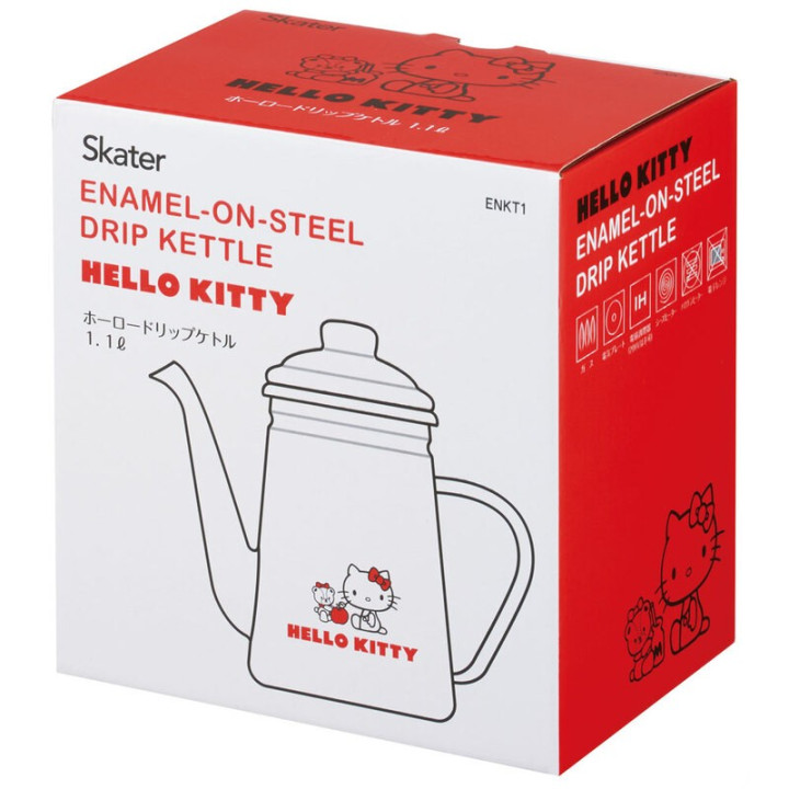 Théière émail 1,1l Tiny Chum - Hello Kitty