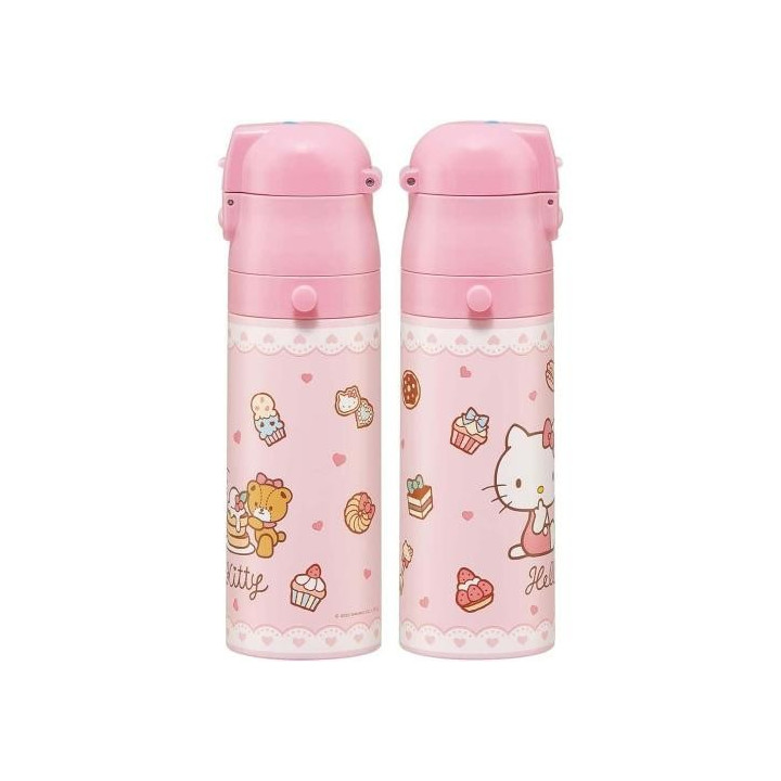 Bouteille Isotherme 470ml Sweety rose - Hello Kitty