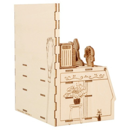 Maquette en bois Kigumi Boulangerie - Kiki la petite sorcière