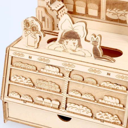 Maquette en bois Kigumi Boulangerie - Kiki la petite sorcière