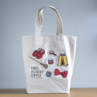 Tote bag Brodé Kiki Objets Precieux - Kiki la petite sorcière