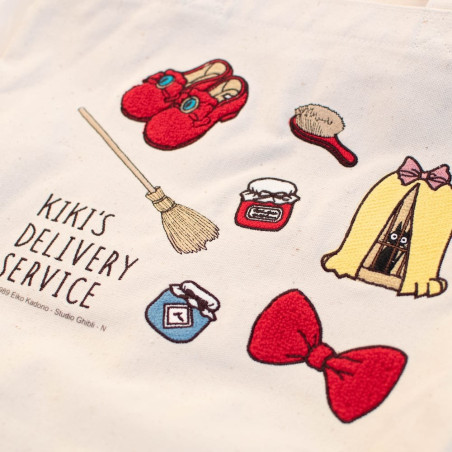 Embroidery Canvas Tote bag Kiki - Kiki's Delivery Service