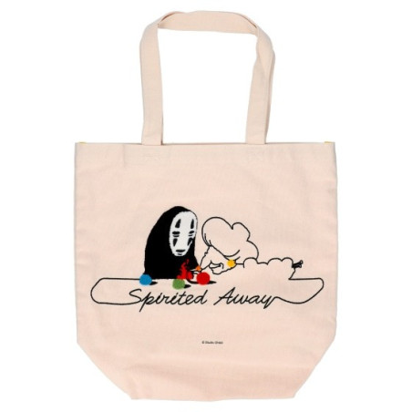 Tote bag Brodé No Face Tricotant - Le Voyage de Chihiro