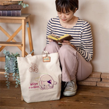 Tote bag Brodé Le Passage - Si tu tends l'oreille
