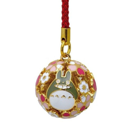 Strap Clochette dorée Totoro Sakura - Mon Voisin Totoro