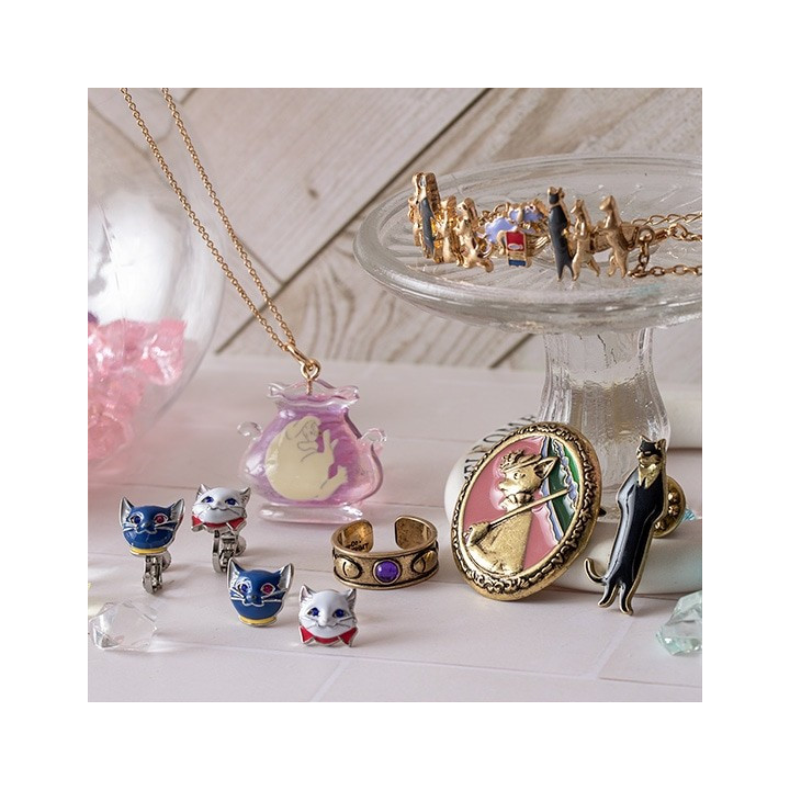 Boucles d oreilles à clips Yuki & Lune - Le Royaume des chats