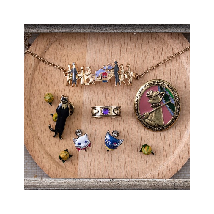 Boucles d oreilles à clips Yuki & Lune - Le Royaume des chats